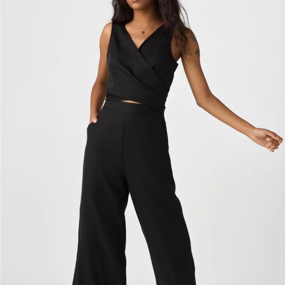 Vetta Capsule The Two Piece Apron Jumpsuit NWT